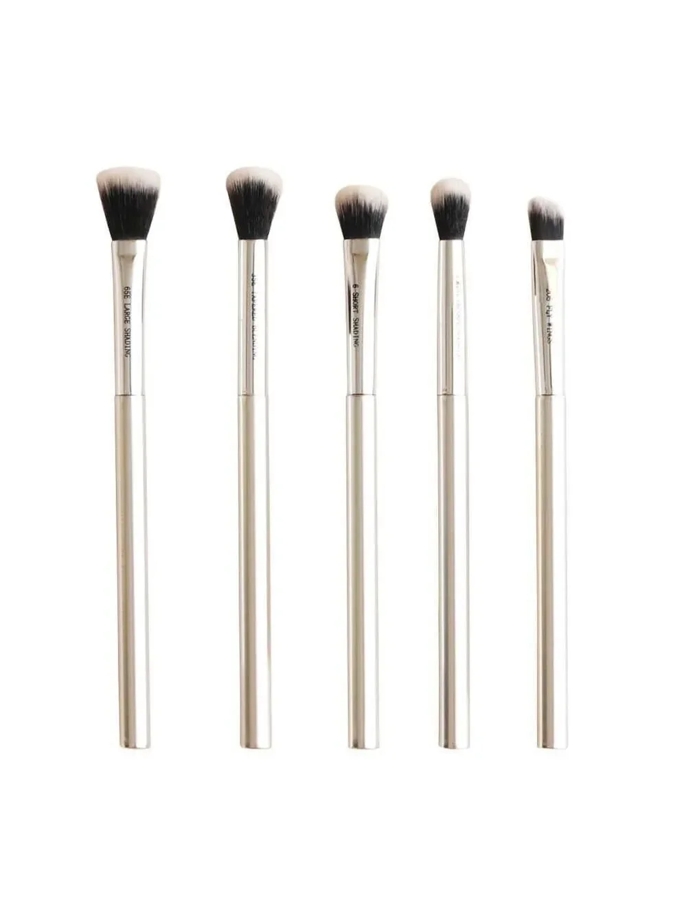 F.A.R.A.H Silver Makeup Eye Perfection Brush Set